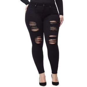 Good American Good Legs Black Denim